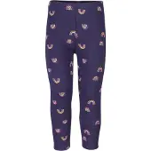 Happy girls Leggings marin / lyseblå / gul / pink