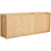Hubsch Herringbone skoskab large Eg