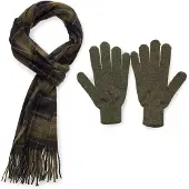Barbour Sjal gul / grøn / hvid