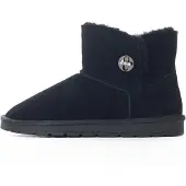 Gooce Snowboots 'Becci' sort / hvid