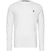 U.S. POLO ASSN. Bluser & t-shirts 'UMBROLIN' hvid