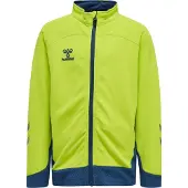 Hummel Lead Træningsjakke - Lime grøn Børn, størrelse 128 cm