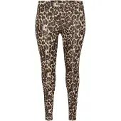 KAFFE CURVE Leggings 'Peppi' sepia / sort