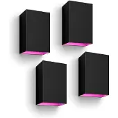 Philips Udendørsbundle: 4 Resonate Væglampe