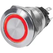 Blue Sea Systems Rød Led-kontakt (til/fra) 12v