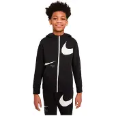 Nike Sportswear Swoosh Fleece Sweatshirt Med Lynlås