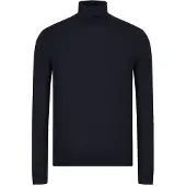 Armani Exchange A|X Armani Exchangetil mænd. 8NZM3CZM8AZ1510 Navy rullekravetrøje (S), Casual, Bomuld, Blå
