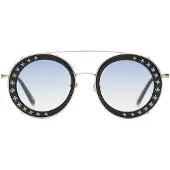 Skull Rider Silver Loop Solbriller Til Kvinder
