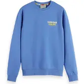 Scotch & Soda Front Back Boating Artwork Sweatshirt