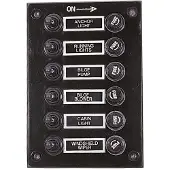 A.a.a. Sikringsholder 6 Afbrydere Elektrisk Panel