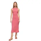 Superdry Twist Back ærmeløs Midikjole