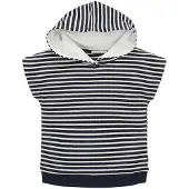 Tom Tailor Printed Sleeveless Hoody Hættetrøje