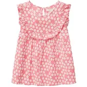 Tom Tailor 1031956 Volant Allover ærmeløs Bluse