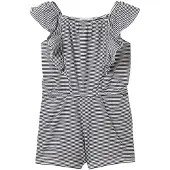 Tom Tailor Striped Overall ærmeløs Buksedragt