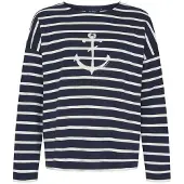 Sea Ranch Nessie Print T-shirt Med Lange ærmer