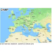 C-MAP Kort Over Adriaterhavet Og Det Ioniske Hav