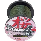 Sakura Sensibraid 4x Flettet Fiskesnøre 1000 M