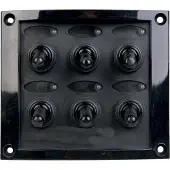 Talamex Stikkontaktpanel 6 Sikringer