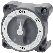 Blue Sea Systems Hd-serie Batteriafbryder Med Generatorfeltafbrydelse