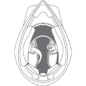 AGV Ax9 Crown Inderforing