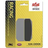 SBS Dual Hi-tech Racing 845dc Carbon Organiske Bremseklodser