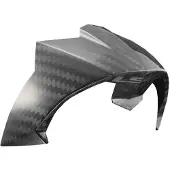 LS2 Ff805 Carbon Ece Hjelmens Bagspoiler