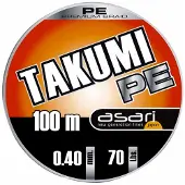 Asari Takumi Pe Flettet Fiskesnøre 10x100 M