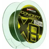 Tubertini Concept X8 Flettet Fiskesnøre 275 M
