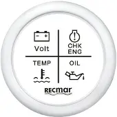 Recmar Kombinationsmåler 12-24v