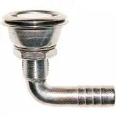 Marine Town 20 Mm Rustfrit Stål Albue Gennemføring