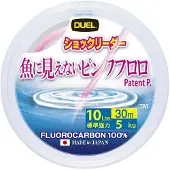 Duel Fish Cannot See Pink 30 M Fluorcarbon