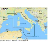 C-MAP Kort Over Det Centrale Middelhav
