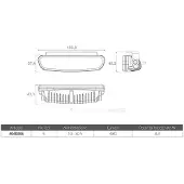 A.a.a. Ip65 6 Led-projektor
