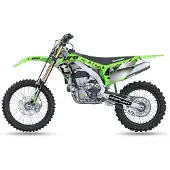 Ufo Stardust Kawasaki Kxf 250 21-22 Plastikkit