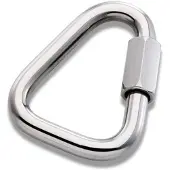 Peguet Delta Link Carabiner Sjækel 2 Enheder
