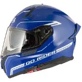 Nzi Go Rider Stream Solid Fullface-hjelm