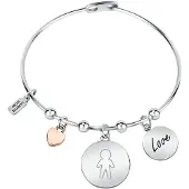 La Petite Story Bangle Family S.s Love Heart Armbånd