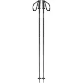 Salomon - Skistave - Polar Black til UnisexAluminium - Størrelse 120 cm - Sort