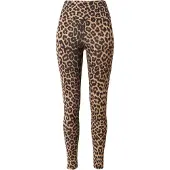 About You Leggings 'Connie' beige / brun / sort