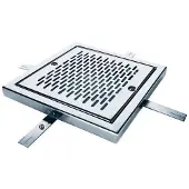 AstralPool Rustfrit Stål 00284 Aisi304 Afløbsrist I 200x200mm