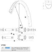 Mavic Xa Pro Carbon 27.5 Front/rear Eger 12 Enheder