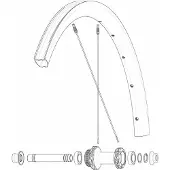Mavic Cosmic Slr 32 Disc Racercykel Fælg