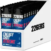 226ers Shot Xtrem 250mg Caff Engangsdosisboks Til Energidrik Blå Energi 60ml