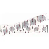 Weldtite Latki do detek CURE-C-CURE CYCLE REPAIR STRIPS 6 x selvklæbende patches 50 stk. (WLD-4003)