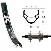 Winora Rigida X-star 19 6-7s 24´´ Baghjul