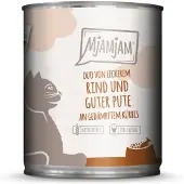 MjAMjAM Duo 6 x 800 g - Okse & kalkun med græskar