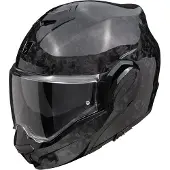 Scorpion Exo-tech Evo Carbon Onyx Modulær Hjelm