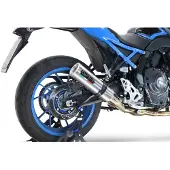 Gpr Exhaust Systems M3 Inox Suzuki Gsx-8s 2022-2024 E5 Round Homologeret Fuldlinjesystem
