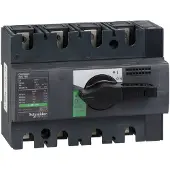Schneider Electric 28909, Drejekontakt, 4P, Ledningsført, Sort, Grå, IP40, Støvresistent