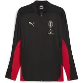Puma Milan Træningsjakke - Sort/Rød, størrelse Small